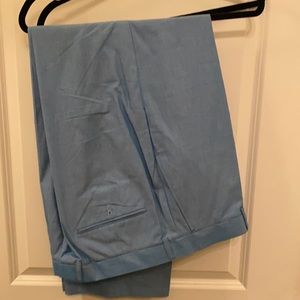 Men’s saddlebred sky blue dress pant - size 40